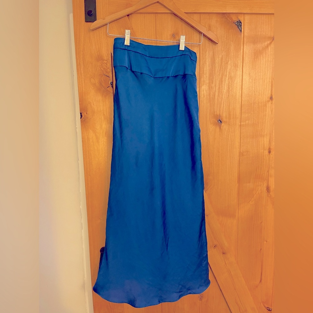 Free People satin midi